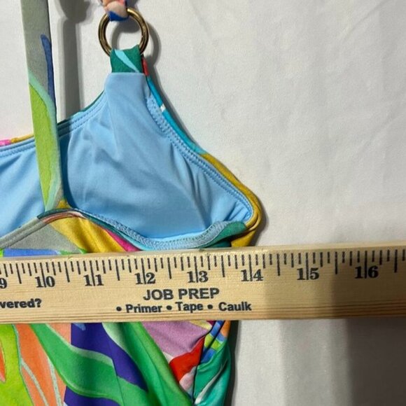 La Blanca Tropi-Flage Swimsuit | Size 8 - Picture 3 of 12